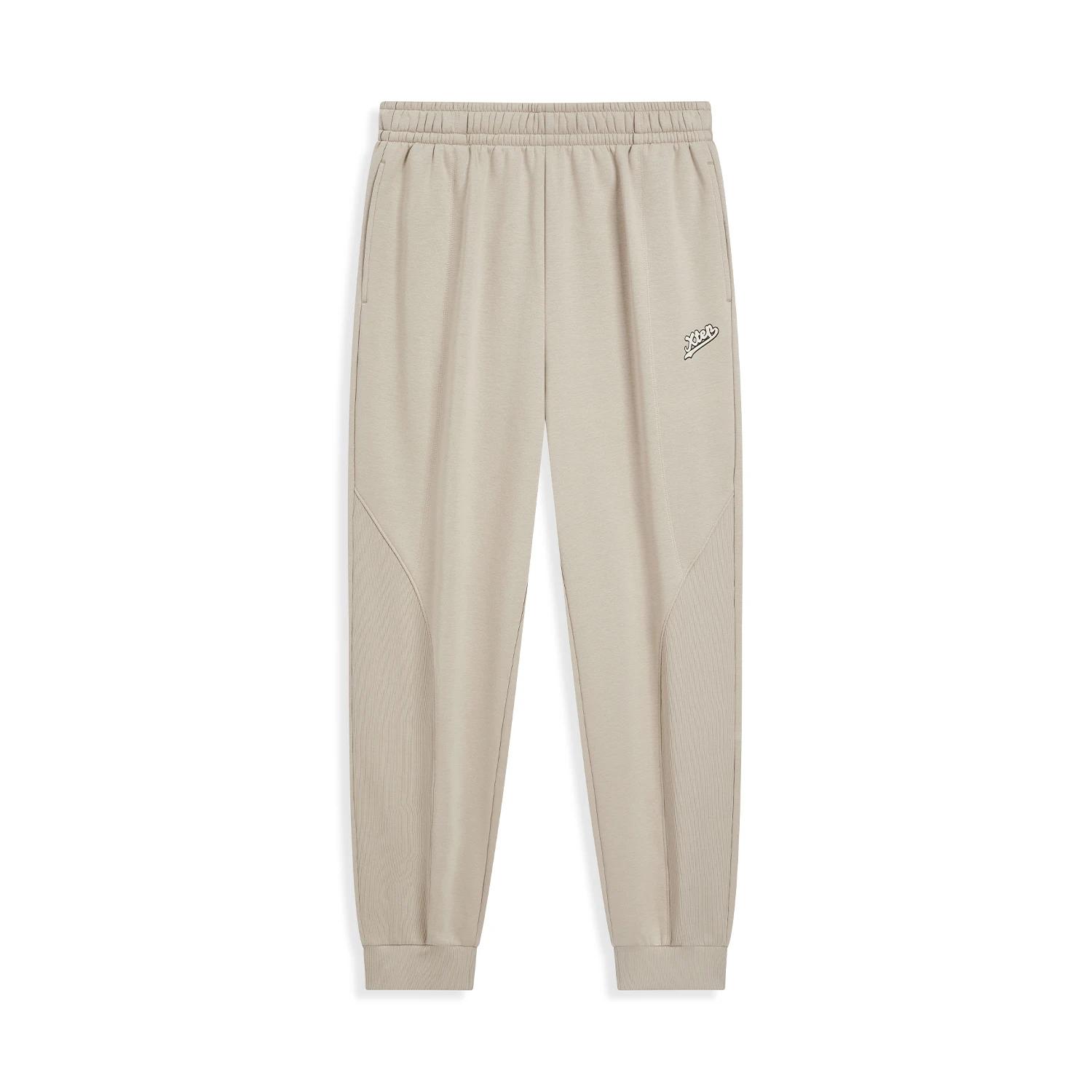 Pantalon Xtep tricot hiver doux respirant - Bas confortable mode rétro homme femme 876427630125