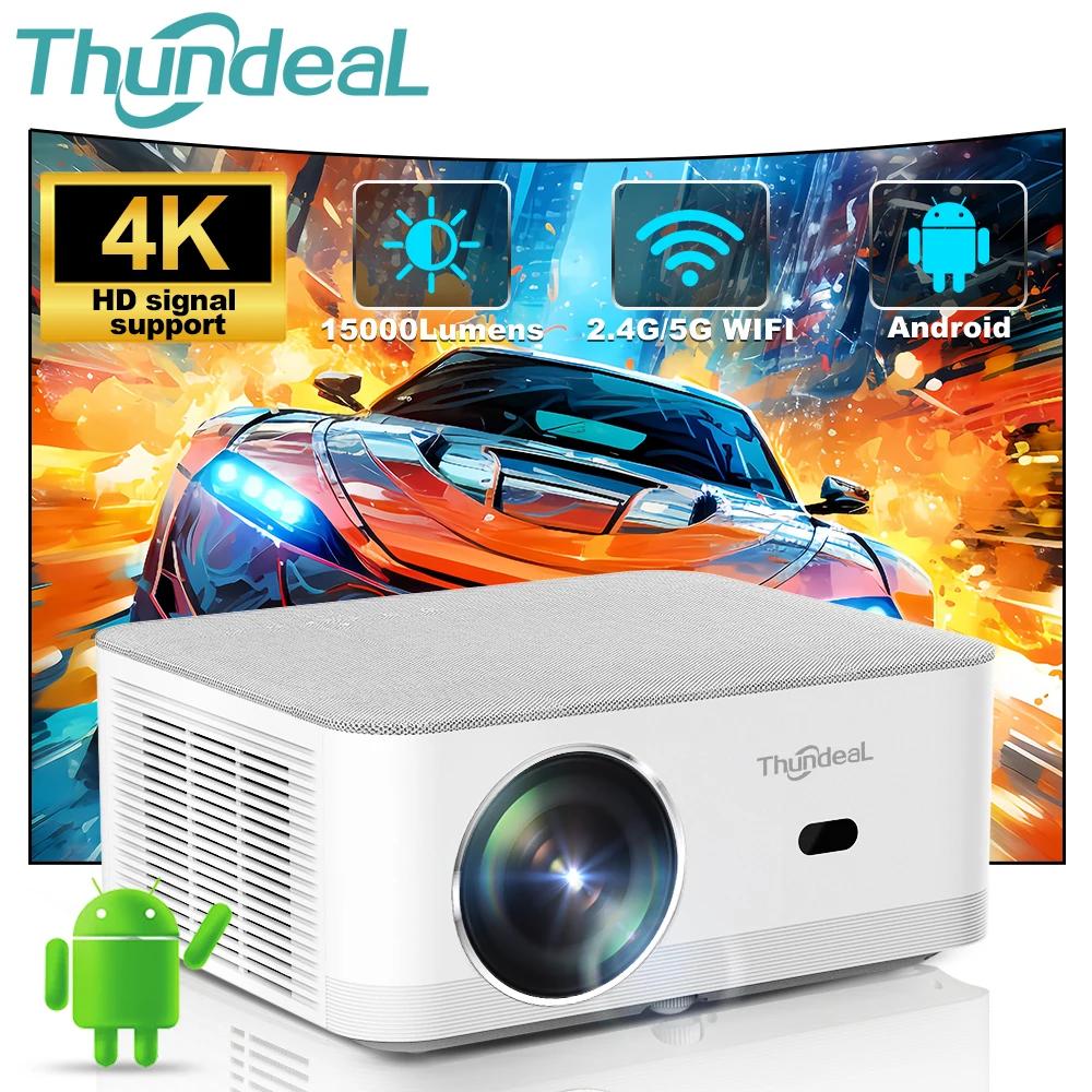 Mini projecteur portable ThundeaL TD92 Pro FHD 1080P Full HD Beam 4K Vidéo WiFi Projecteur Android T