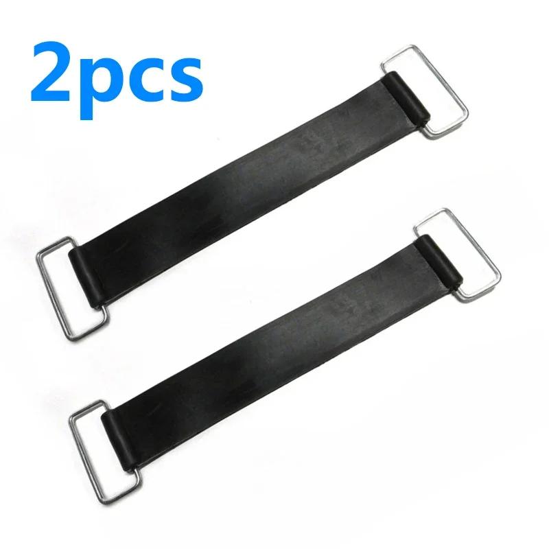 2 pièces ceintures en caoutchouc noir 175*25mm pour motos Tricycles Scooters moto en caoutchouc batt