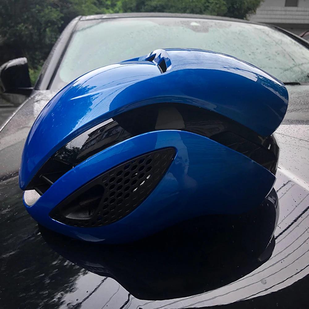Aero casque de vélo TT contre le temps casque de cyclisme hommes femmes équitation course casque de 