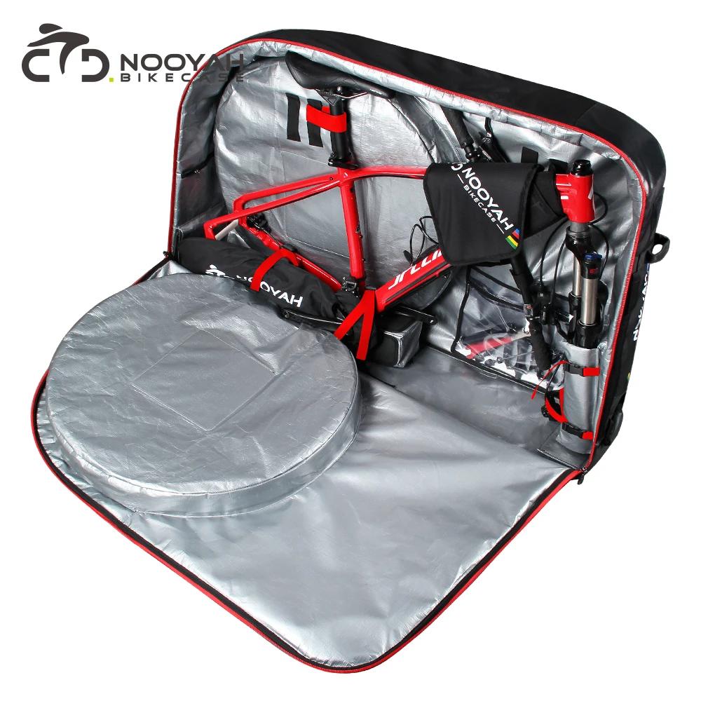 NOOYAH Sac à Vélo Sac de Transport Pour Vélo MTB & Route Valise de Transport Pour Accessoires de Vél