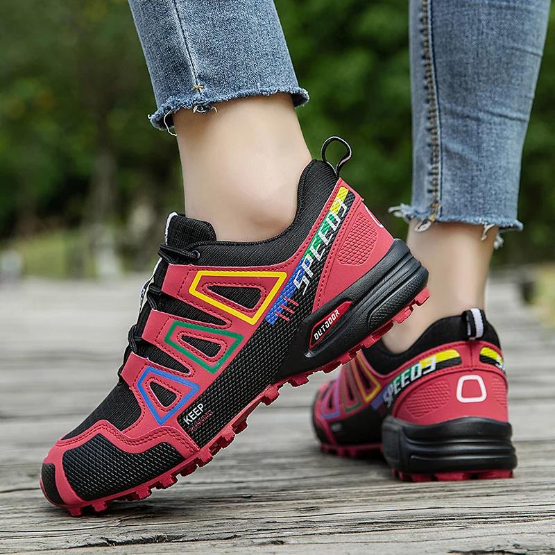 Chaussures de randonnée imperméables pour femmes chaussures de sport de plein air chaussures de spor