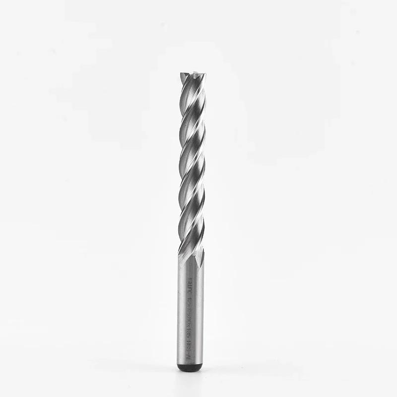 Fraises en bout haute précision D1-25mm 2 3 4 cannelures HSS coupe-métal dents de Cobalt outil de fr