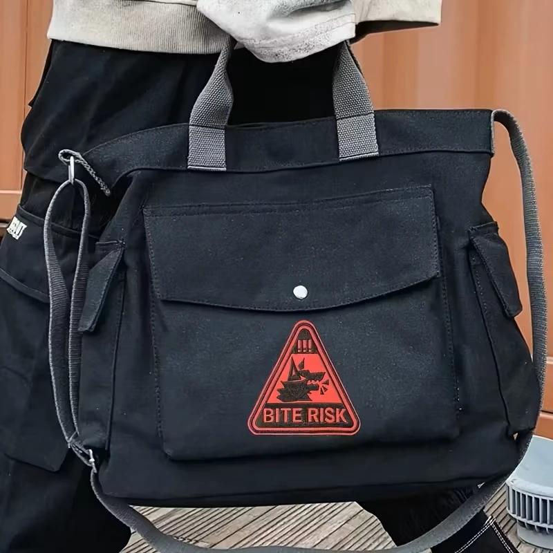 Patch brodé à risque de morsure, 1 pièce, fer sur avertissement, lettre humoristique, Badge de décla