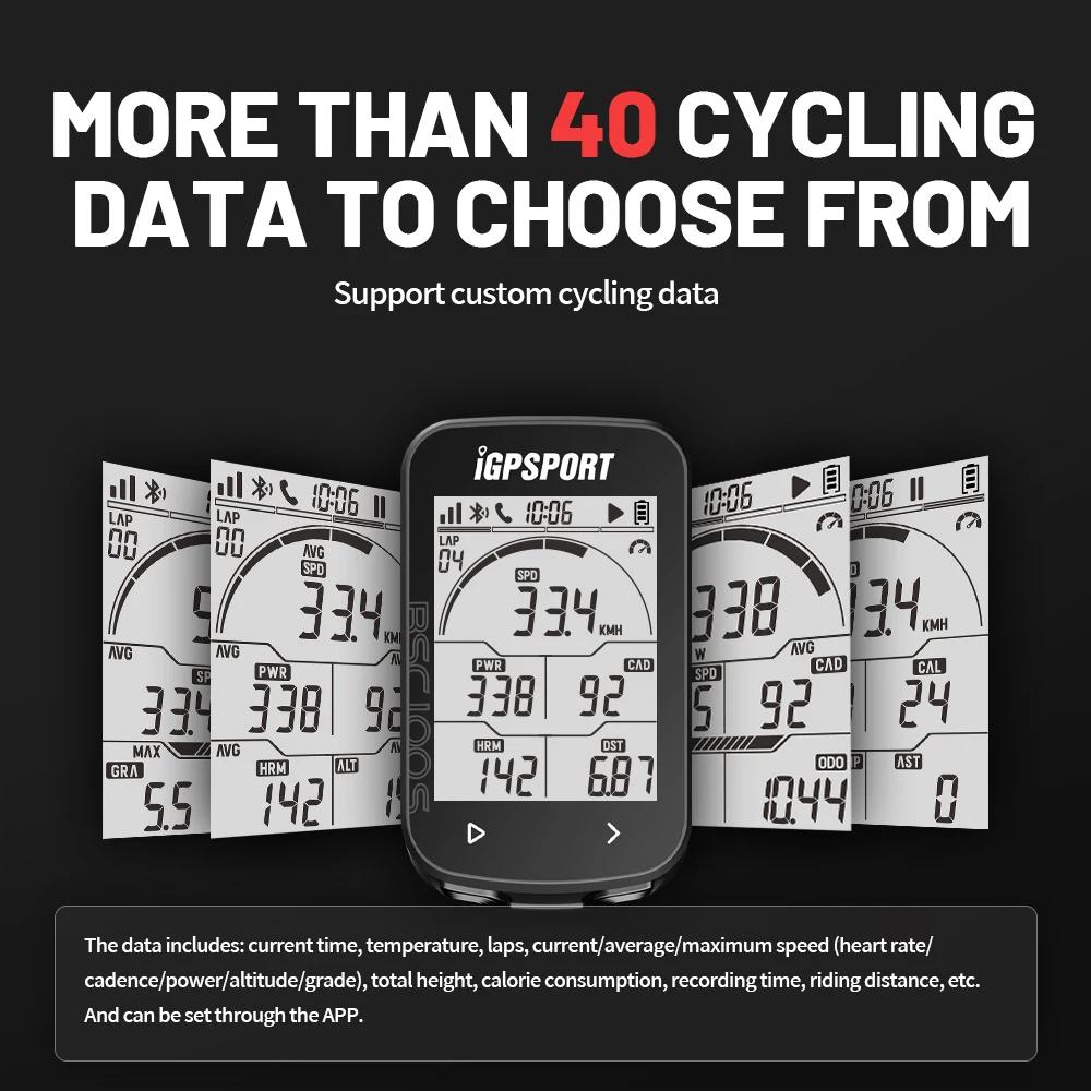 IGPSPORT BSC100S ordinateur IGS ordinateur de vélo BLE ANT 2.6 pouces étanche sans fil vélo chronomè