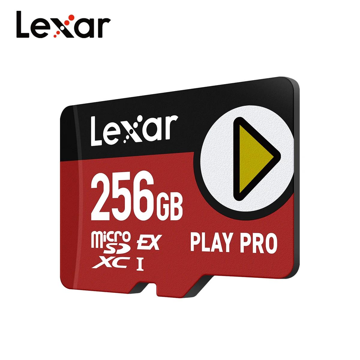 Lexar PLAY PRO carte vitesse de lecture Max 900 mo/s 256GB 512GB 1 to V30 microSDXC carte mémoire Ex