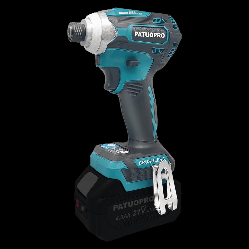 Makita-Visseuse à percussion électrique sans fil, sans balais, aste, hexagonale, sans batterie, 4 vi