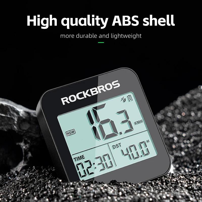 ROCKBROS ordinateur de vélo GPS compteur de vitesse vélo de route vtt étanche automatique chronomètr