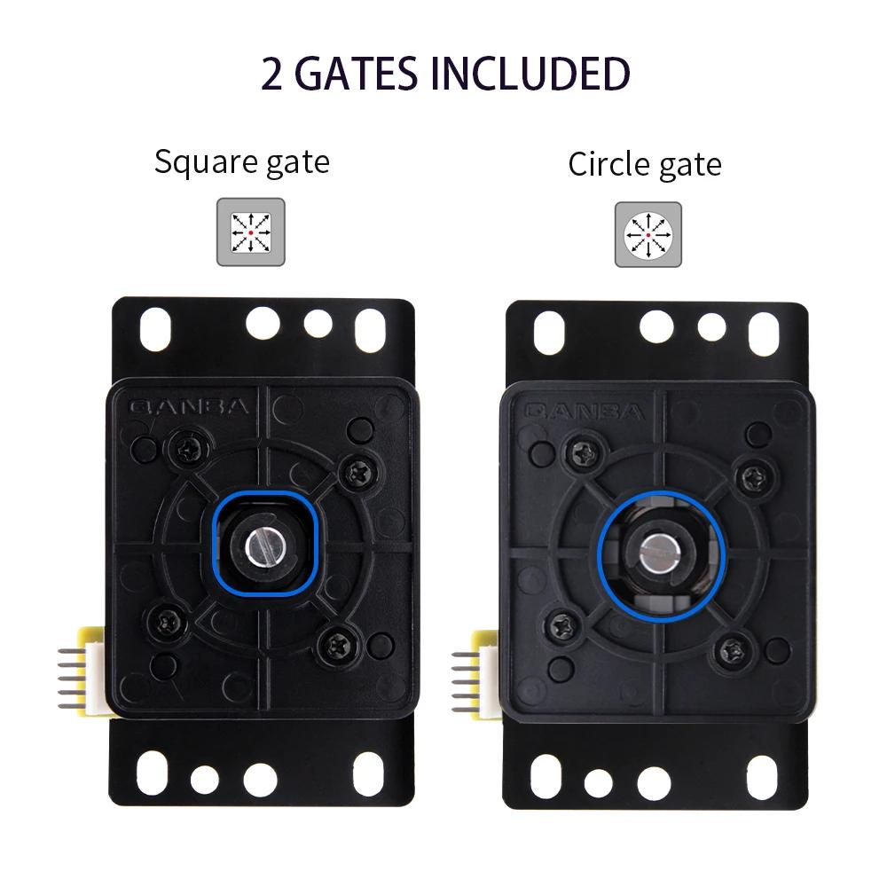 Qanba Gravity V8 jeu d'arcade joystick levier silencieux JOV8S JCV8 Joystick Arcade accessoires bric