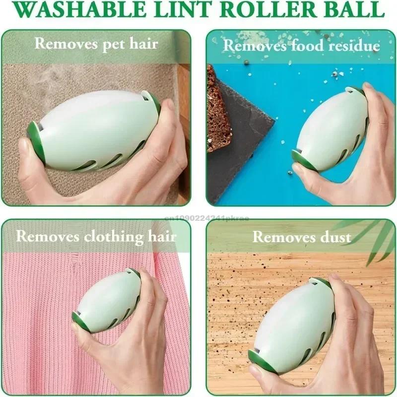 Rouleau d'épilation réutilisable pour animaux de compagnie, dissolvant de fourrure lavable pour vête
