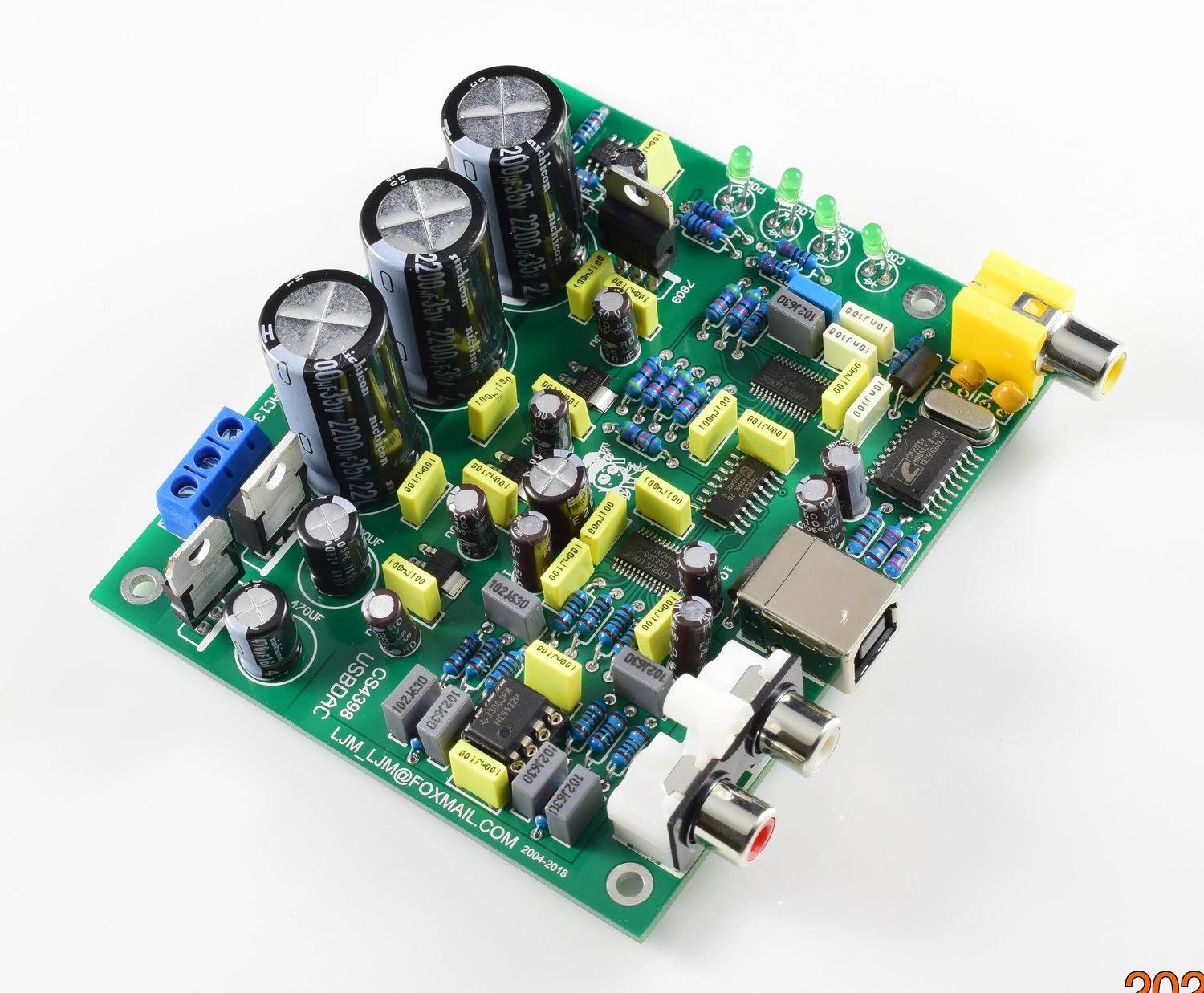 Nvarcher – décodeur 24/192K, CS4398, DAC, avec USB Coaxial
