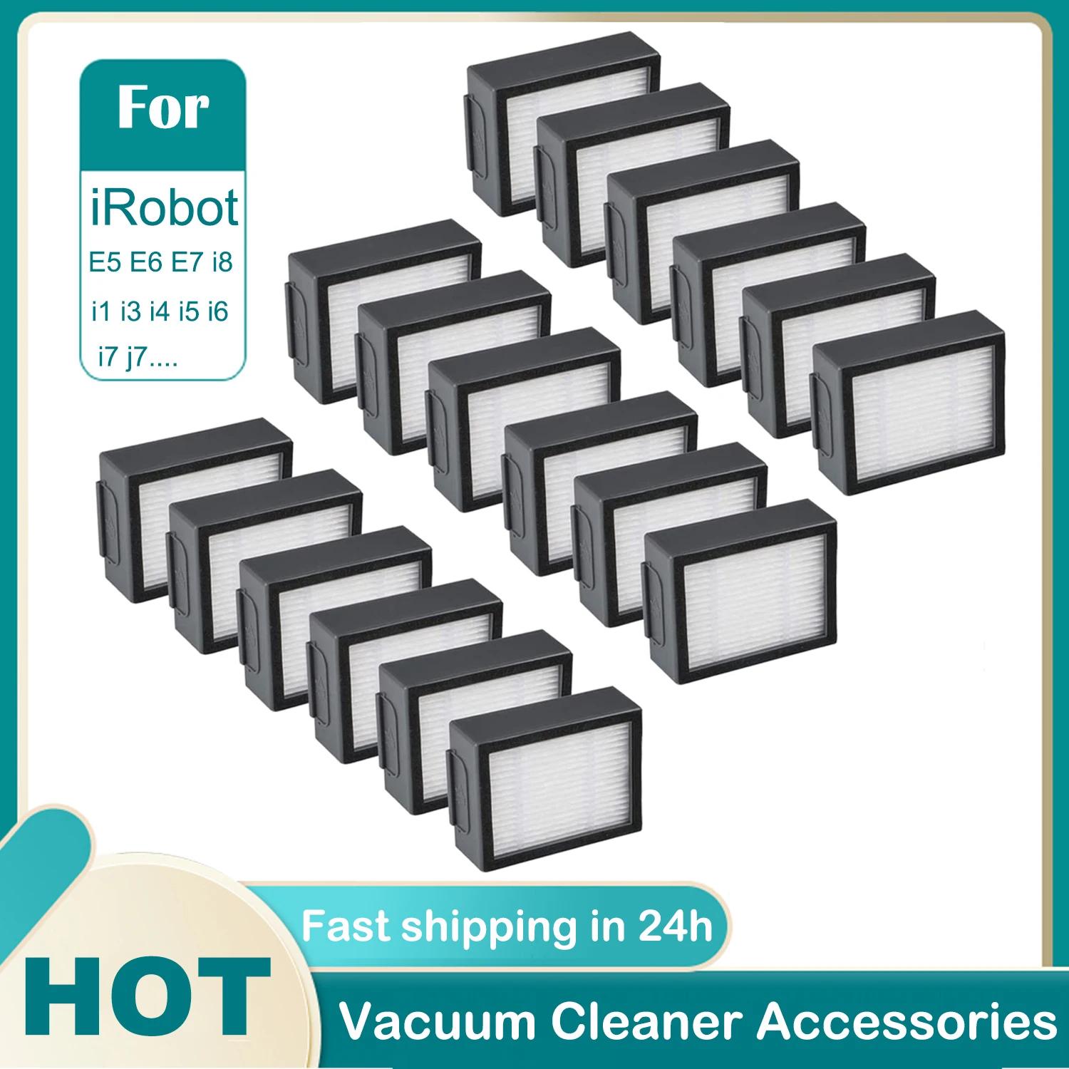 Filtre HEPA pour aspirateurs robots iRobot Roomba evo, i,e,j Series:E5 E6 E7 i1 i3 i4 i5 i6 i7 i8 j7