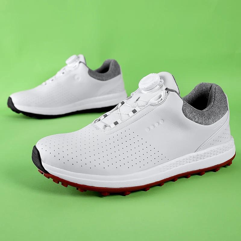 Chaussures de golf à semelle optique solide, baskets de sport en maille respirante, baskets à struct