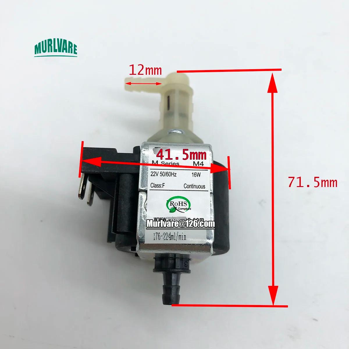 Micro pompe à solénoïde série M M4 176-224 ml/min 22V 16W, pompe à eau pour Machine à repasser suspe