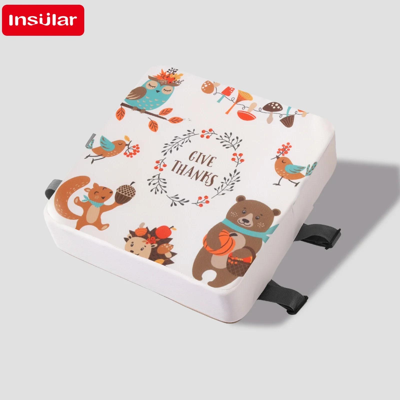 Coussin rehausseur de chaise de salle à manger pour bébé, chaise haute amovible pour enfants, coussi