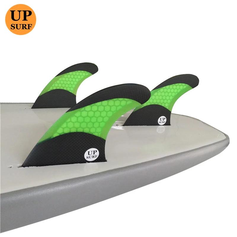 UPSURF FUTURE Fins G5/G7 Sup planche de Surf, Quilhas en fibre de carbone 3 pièces/ensemble, accesso