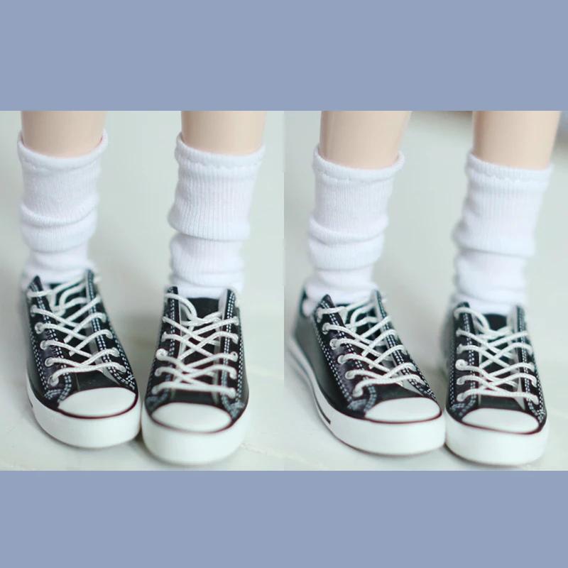 Une paire de chaussettes de poupée Blyth, chaussettes longues de couleur Pure pour Blythe Licca Azon