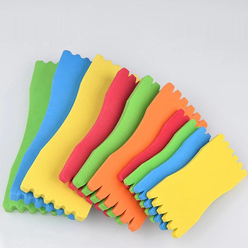 Bobines de mousse de pêche, 10 pièces, planche d'enroulement de ligne, support de plate-forme, acces