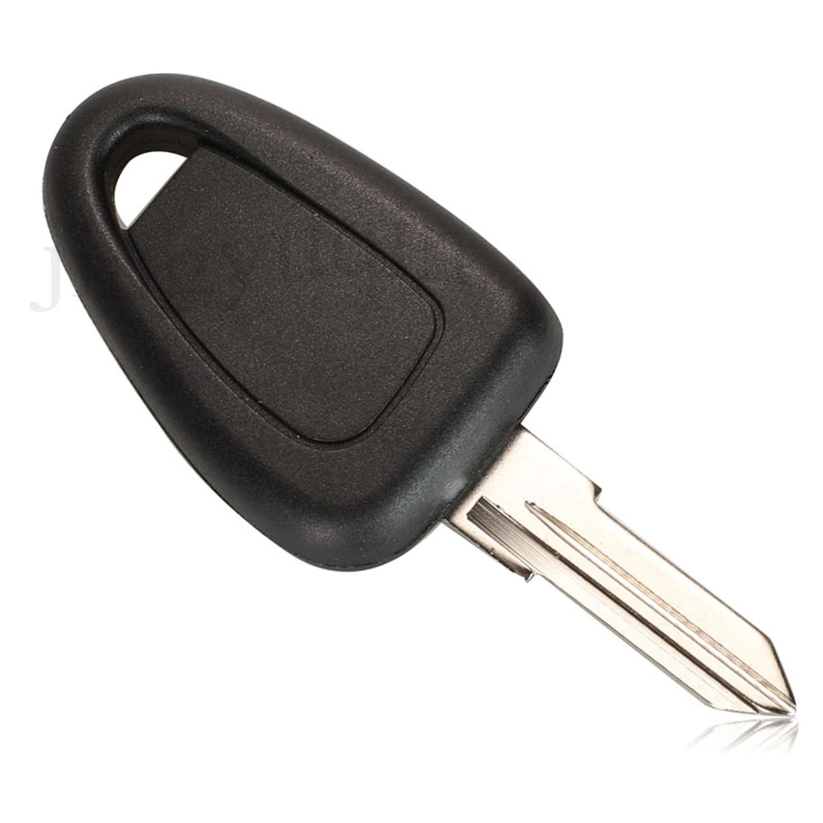 Jingyuqin – coque de clé télécommande, pour Fiat Iveco, avec lame vierge GT15R non coupée, bouton la