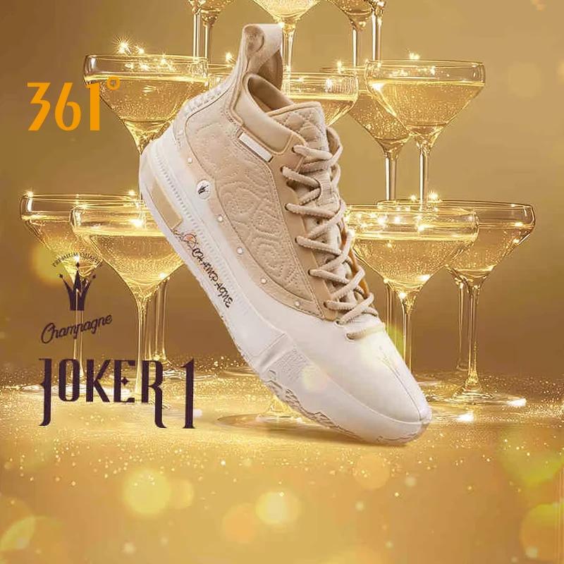 361 degrés Joker 1 chaussures de basket-ball pour hommes Jokic haut de Combat absorbant les chocs an