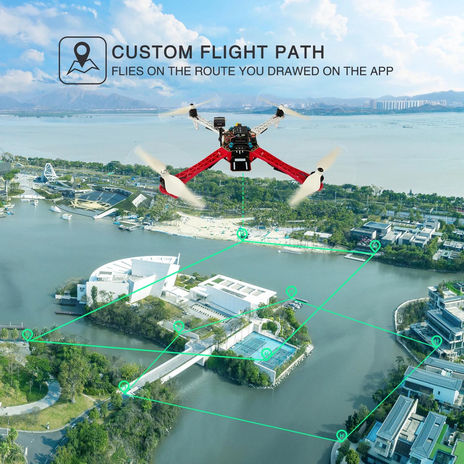 RADIOLINK-Contrôleur de Vol Crossflight avec Mini M8N, GPS 10 Canaux PWM pour Drone, Hélicoptère, Av