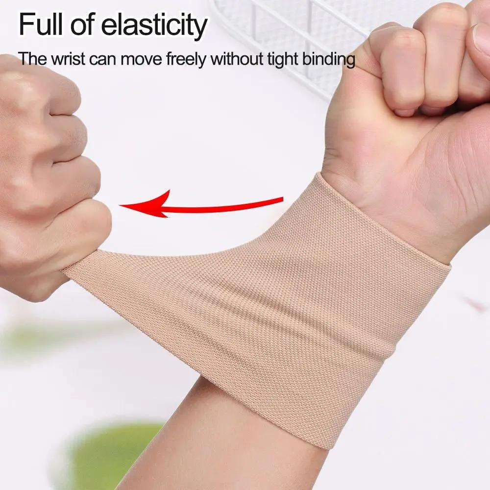 Attelle de poignet élastique à Compression pour hommes et femmes, manches enveloppantes de poignet, 