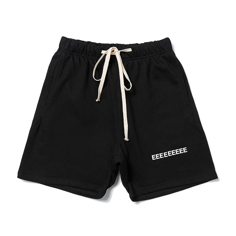 Shorts d'été 2020, sixième collection, imprimé lettres, shorts en coton pour hommes, shorts à cordon