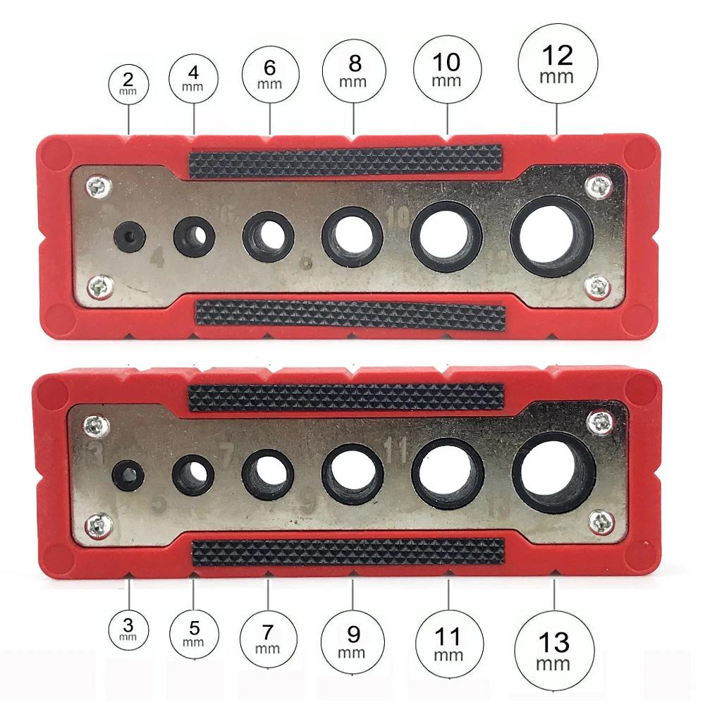 Perforateur de trous multifonctionnel 2-12/3-13mm, localisateur de Guide de perçage adapté aux trous