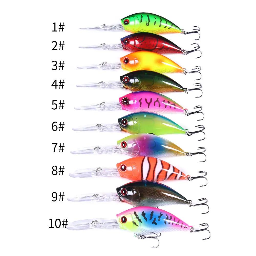 Hengjia 12.5 cm 20.5g manivelle leurre leurre de pêche brochet carpe pêche artificielle dur appât Wo