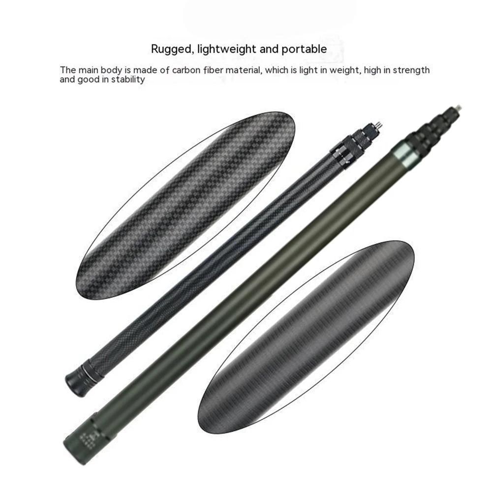 Perche à Selfie Invisible en Fiber de carbone Super longue, 3M 1.5M, pour DJI OSMO 360 Insta360 X5 X
