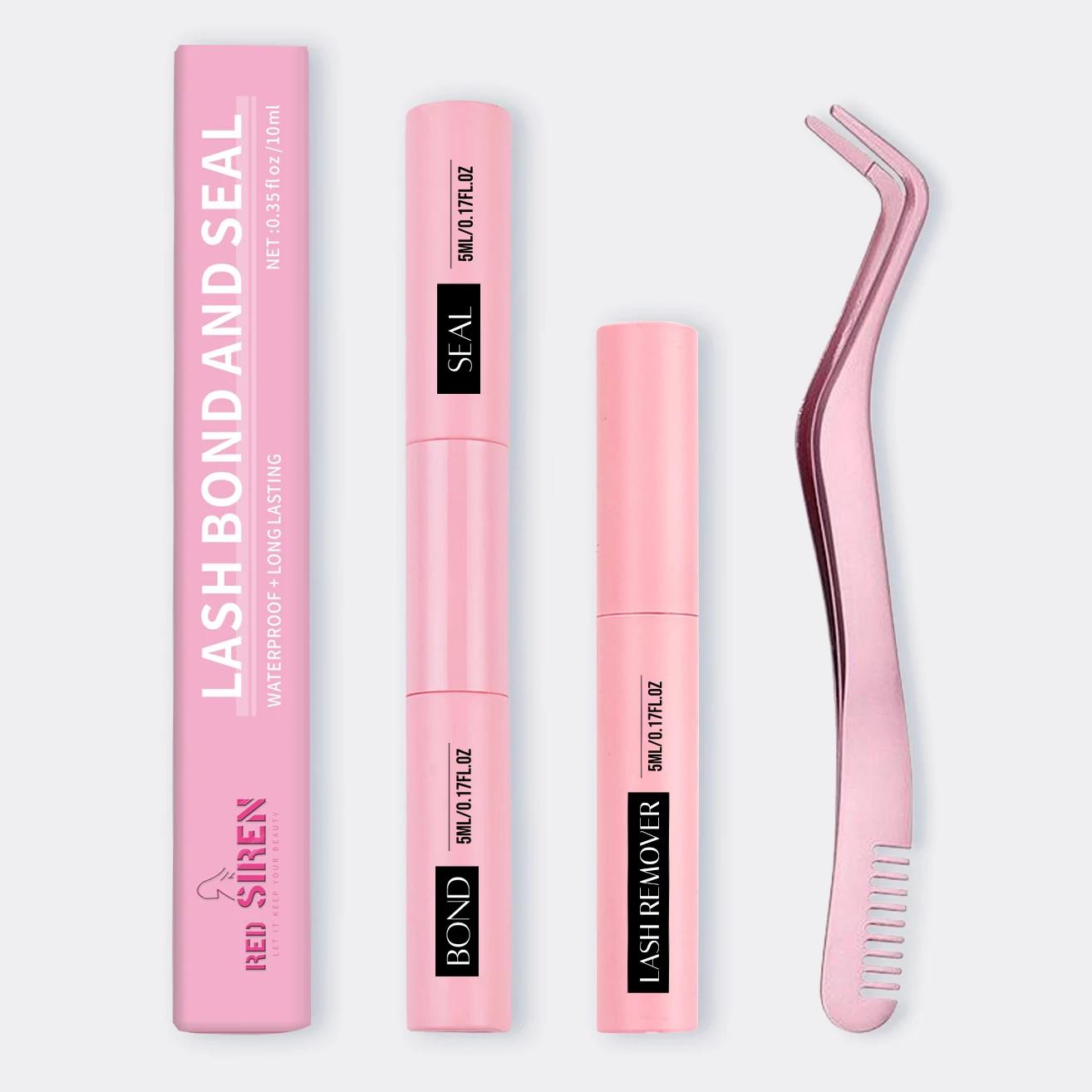 Colle et dissolvant pour cils, kit de pince à épiler, dissolvant de cils doux de haute qualité, outi