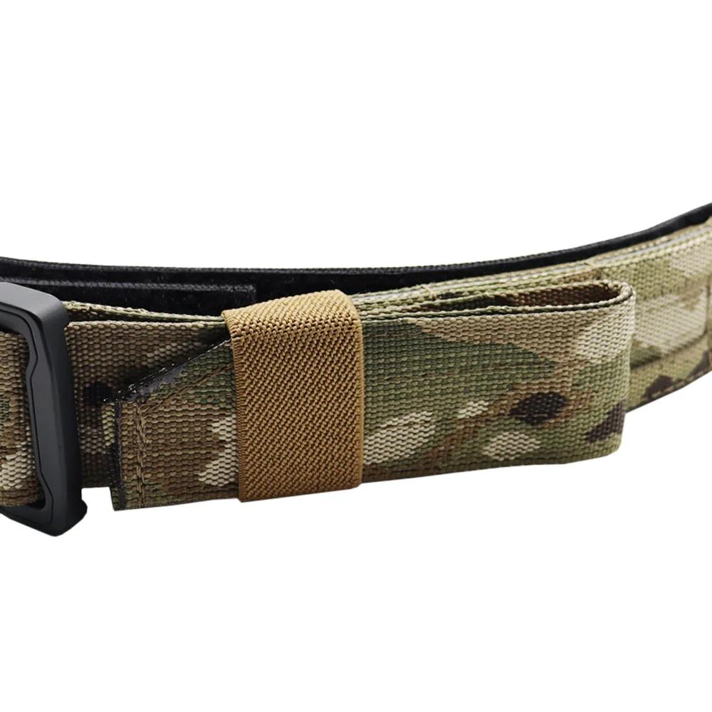 Ronin Style 1.5 pouces ceinture tactique à dégagement rapide boucle en métal chasse Molle ceinture d