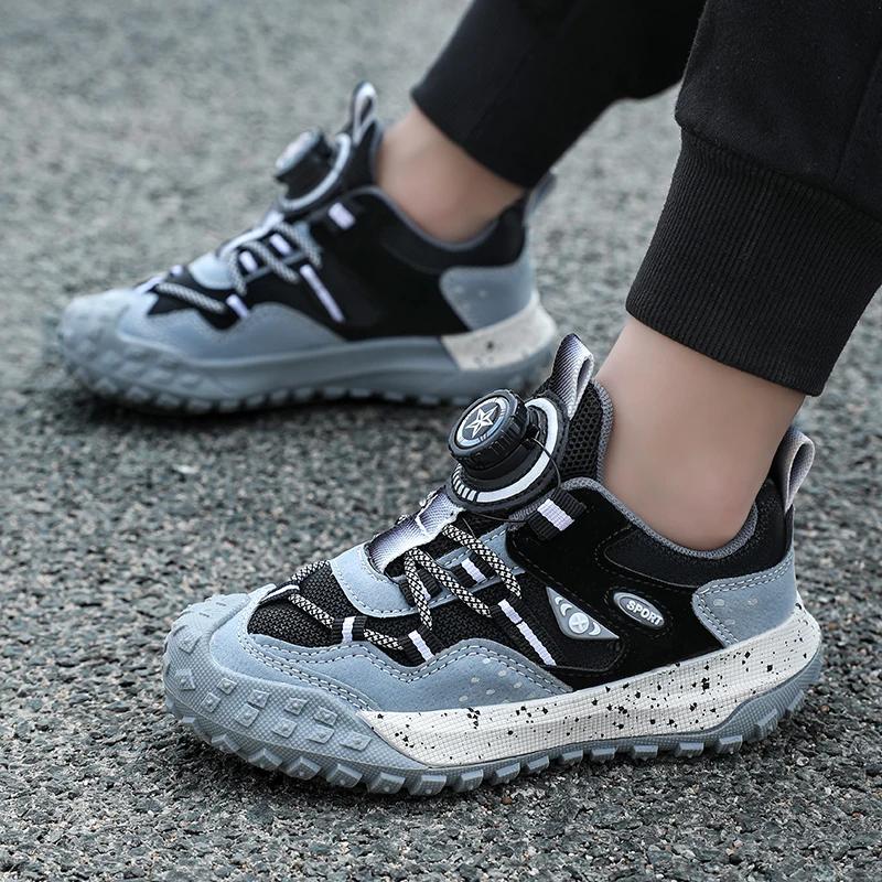 Chaussures décontractées pour enfants, semelle extérieure en caoutchouc résistante à l'usure, chauss