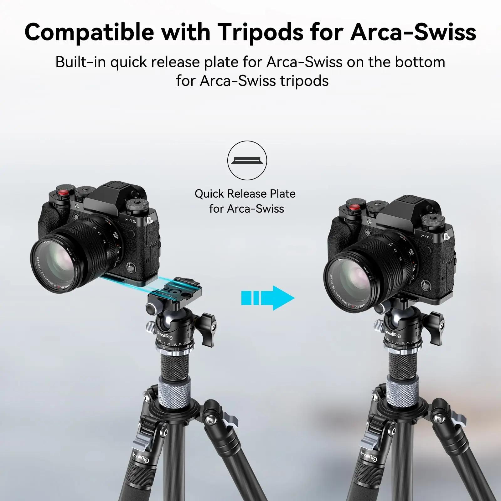 SmallRig X-T5 poignée en forme de L pour appareil photo FUJIFILM X-T5 avec plaque à dégagement rapid