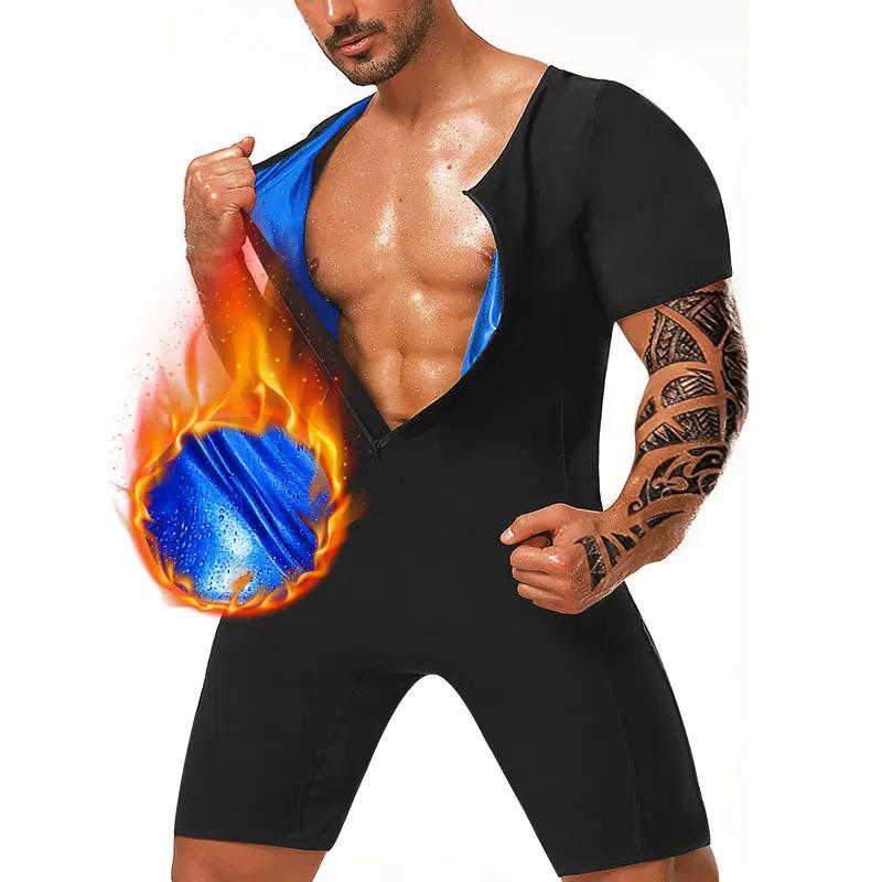 Sweat-shirt Sauna 3 en 1 homme - Perte de poids modelage corps combinaison fitness thermique