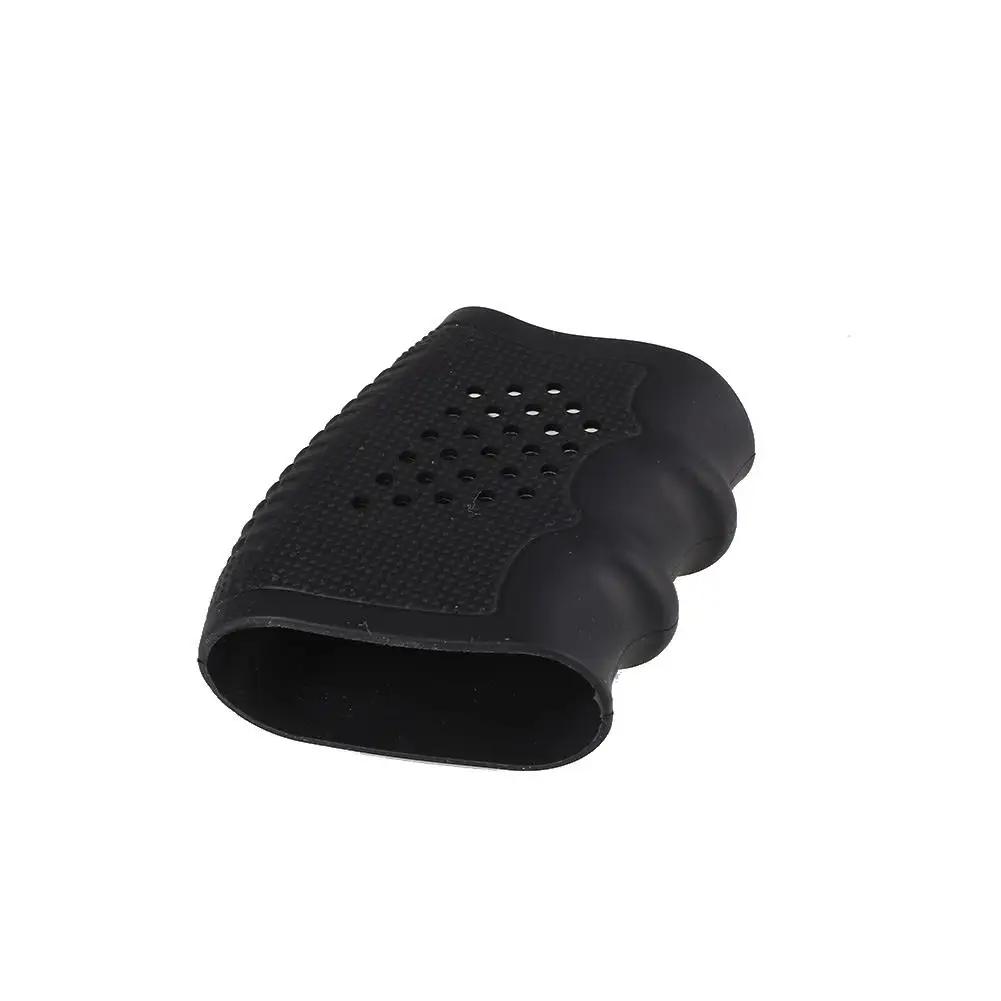 Manchon de couverture de gant de poignée en caoutchouc pour pistolet tactique, pistolets antidérapan
