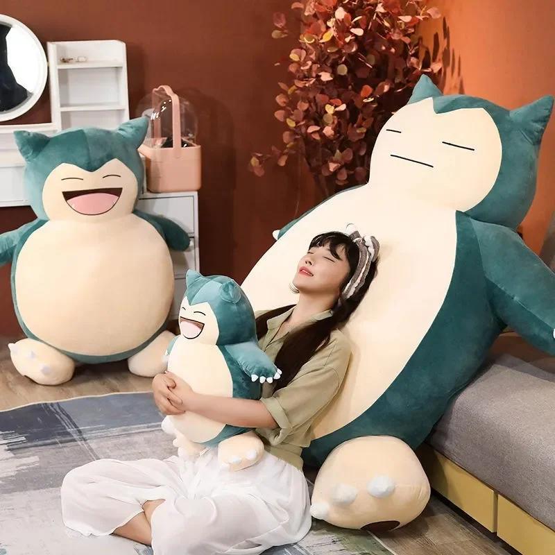 30/200 cm énorme Pokemon ronflement Anime jouets en peluche grand Pokémon peluche Kawaii Semi-fini é