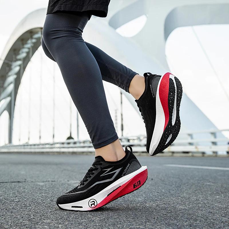 2025 chaussures de sport pour hommes planche de carbone 6.0 course Marathon rebond Stable résistant 