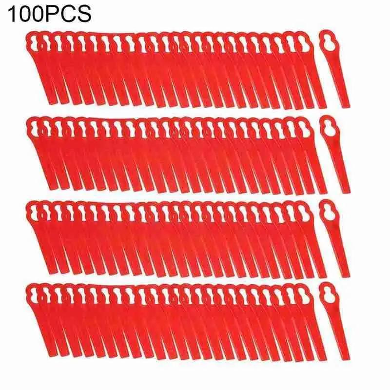 Einhell-Tondeuse de jardin en plastique, outil de jardinage en dentelle, remplacement, 100 pièces, F