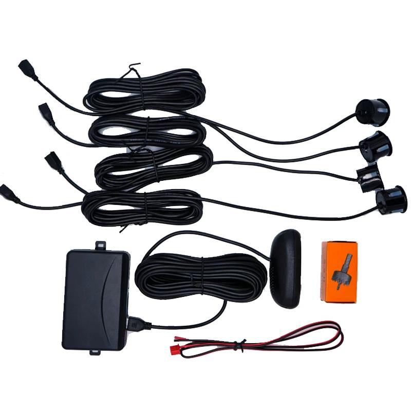 Kit de capteur de stationnement LED Parktronic pour voiture, Radar Multiple, affichage rétroéclairé,