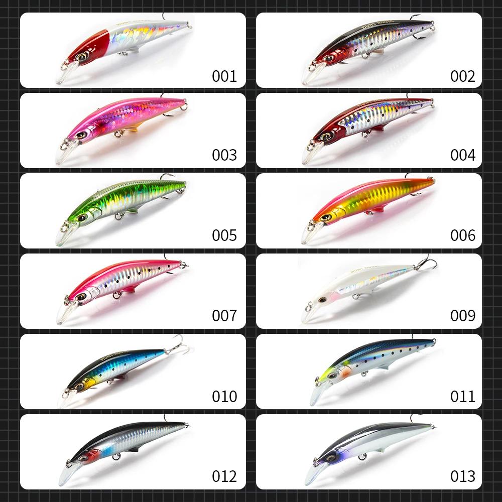 Hunthouse Original g-control vairon Wobblers leurre de pêche coulant lent appât dur 95mm 120mm eau s