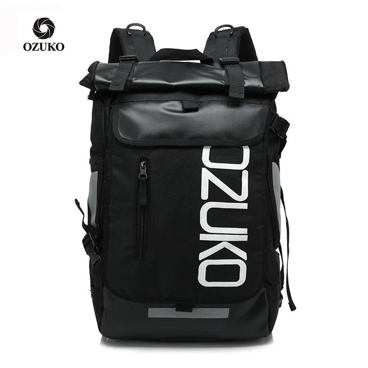 Grand sac à dos hommes 15.6 pouces ordinateur portable hydrofuge cartable pour adolescent décontract