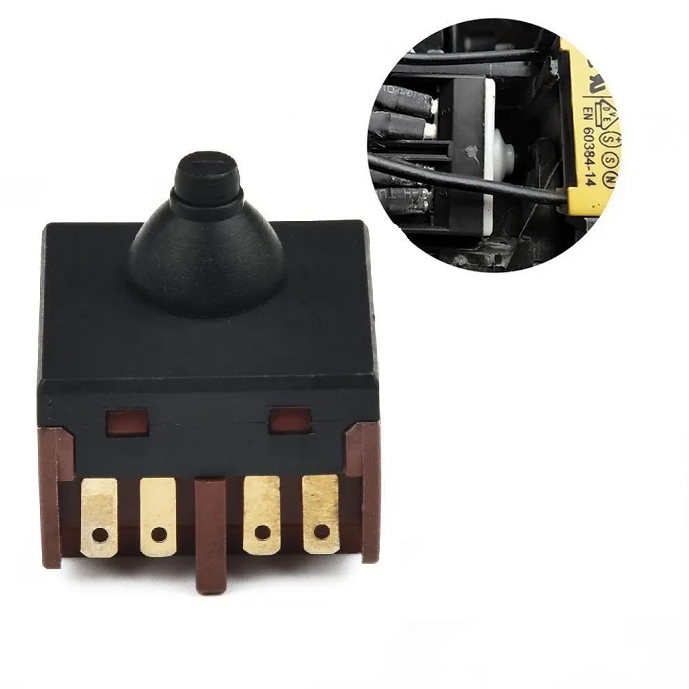 Joli à bouton-poussoir de remplacement pour meuleuse d'angle, 2.5x2.5cm, accessoire de polisseuse, 1