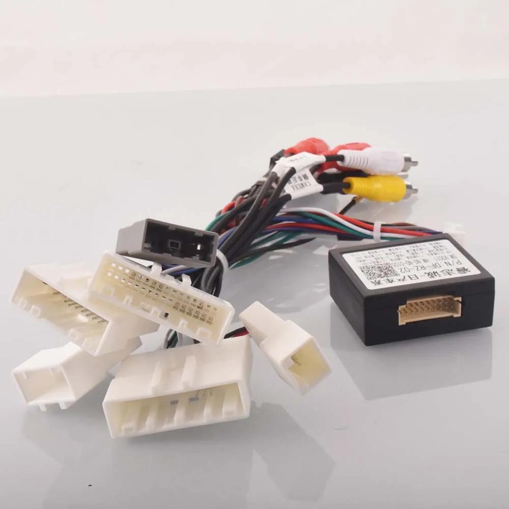 Adaptateur de câble de faisceau de câblage stéréo d'autoradio Android 16 broches pour Nissan Murano 
