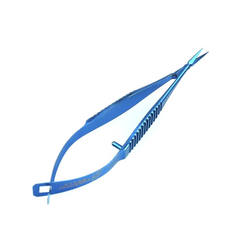 Nouveau 11 cm en acier inoxydable ophtalmique instruments microchirurgicaux porte-aiguille Micro cis