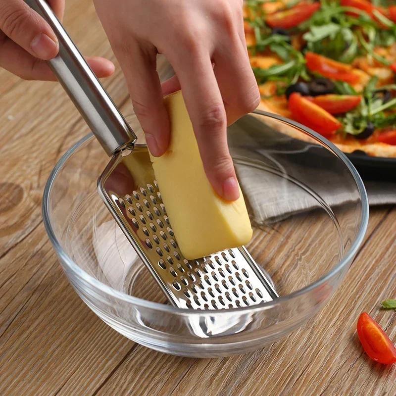 Râpe à fromage portative en acier inoxydable, râpe multi-usages pour aliments de cuisine, pour choco