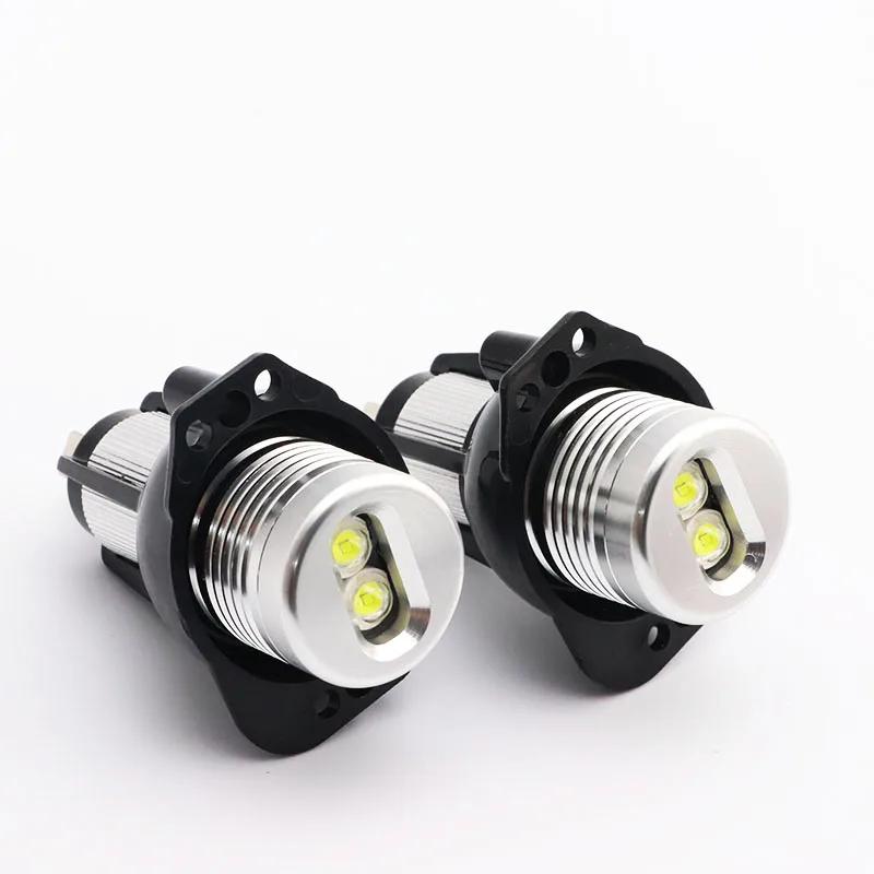 Ampoule LED œil d'ange 20W, Canbus, sans erreur, pour BMW E90 E91 série 3 320 325i 328i 335i 2004 – 