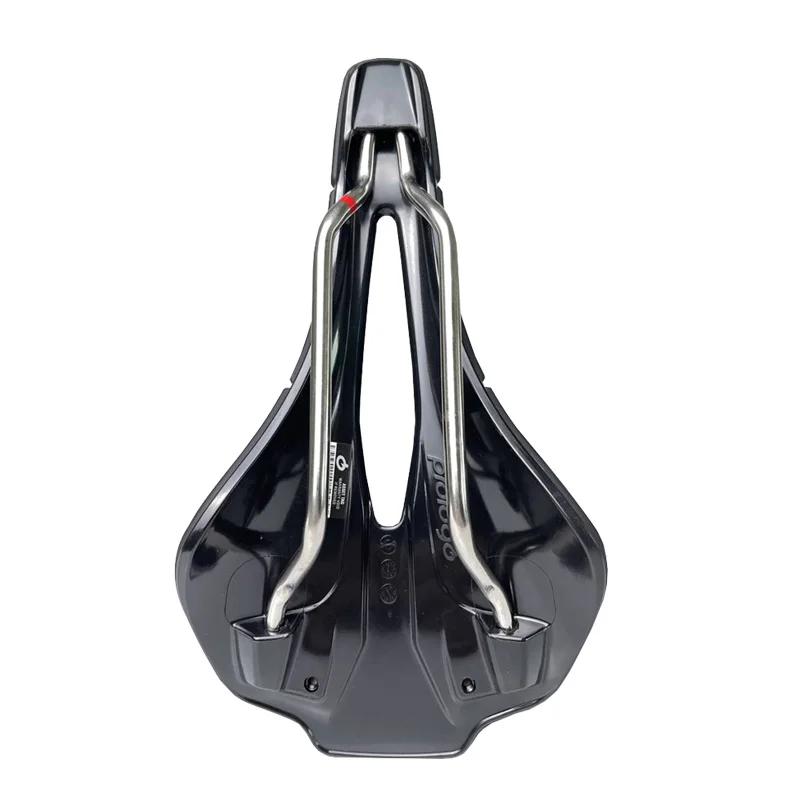 Prologo-Selle courte en antarctique Scratch M5 pour homme, vélo de route creux, avant, 250x140mm, 25