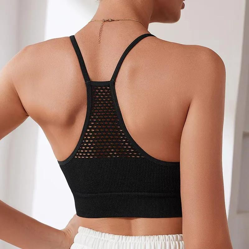 Camisole femme de style bohème - 92.0% Nylon ; 8.0% Élastique ; Support moyen en tissu tricoté, sans