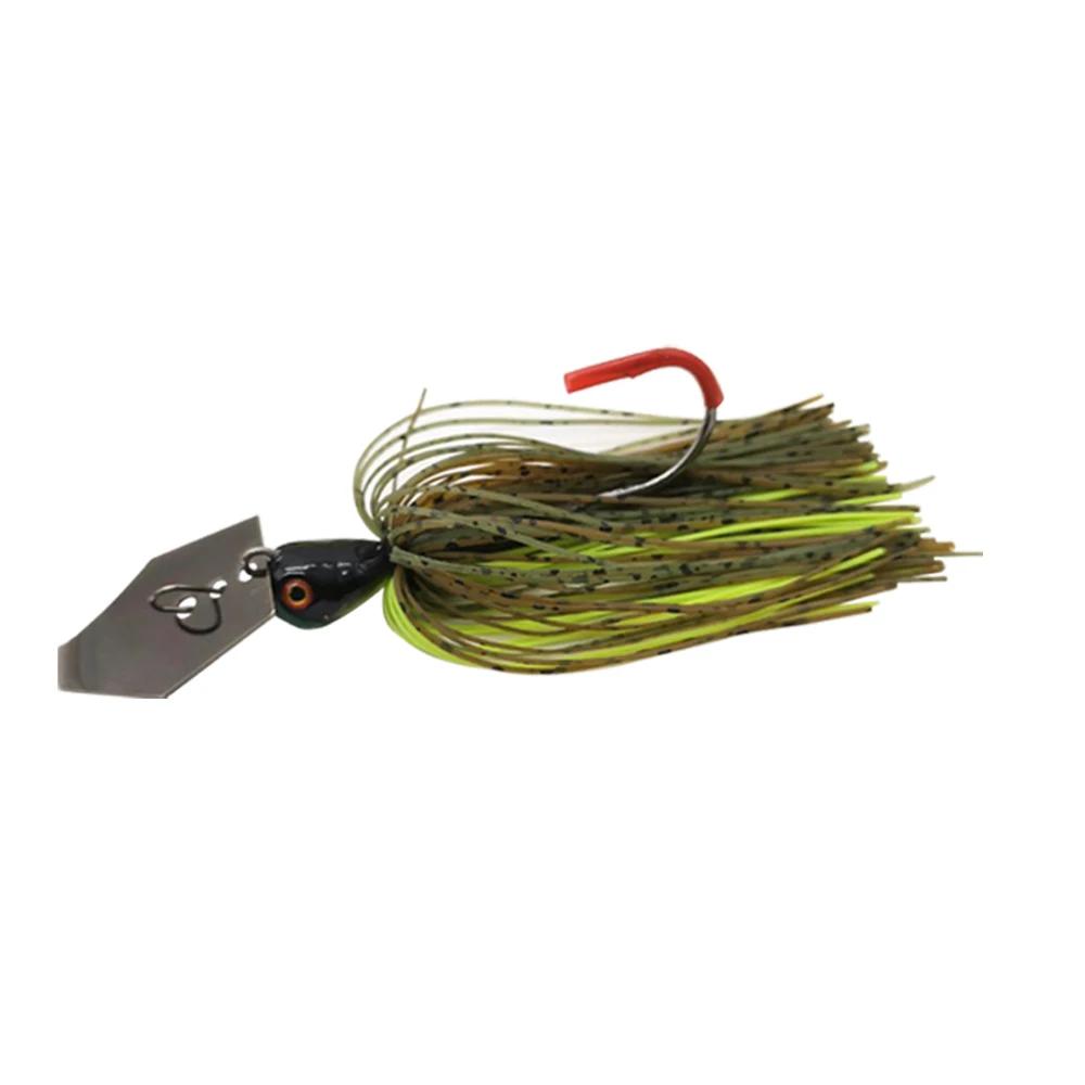 Mycena 14G/18G leurre de pêche Chatter appât spinner appât grande lame Jig danseur Buzzbait wobbler 